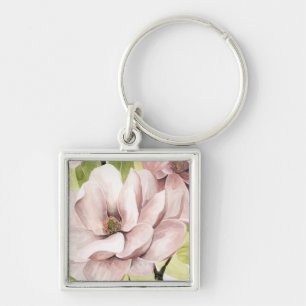 Porte-clés Fleurs de Magnolia rousses