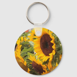Porte-clés Fleurs de soleil