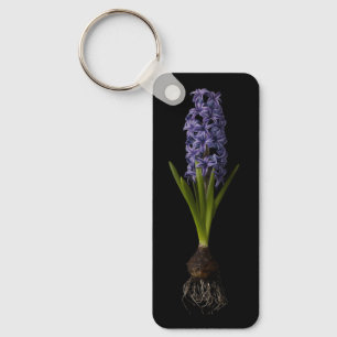 Porte-clés Fleurs   Puce Hyacinth violette