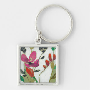 Porte-clés Fleurs vives I