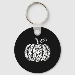 Porte-clés Floral Bonjour Automne Saison Citrouille Automne V