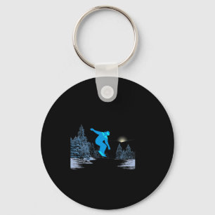 Porte-clés Floral Boo Ghost Night Girl Halloween Automne Éffr