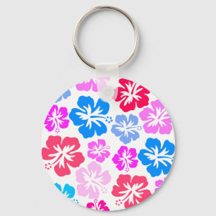 Porte-clés Floral et rose