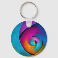 Floral moderne Art Abstrait rose Bleu Motif #17