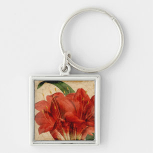 Porte-clés Floral vibrant VIII