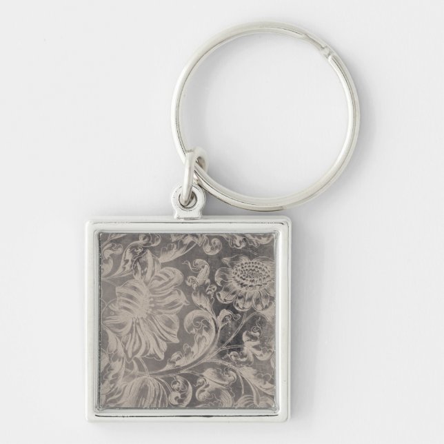 Porte-clés Floral vieilli (Devant)
