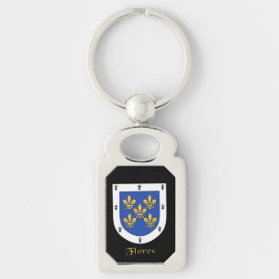 Porte-clés Flore Bouclier historique