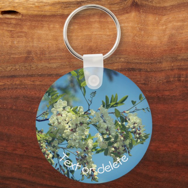 Porte-clés Flore de criquets personnalisée (Recto)
