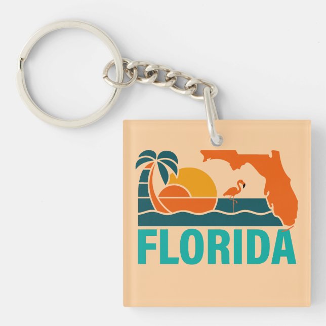 Porte-clés Floride, États-Unis d'Amérique (Devant)