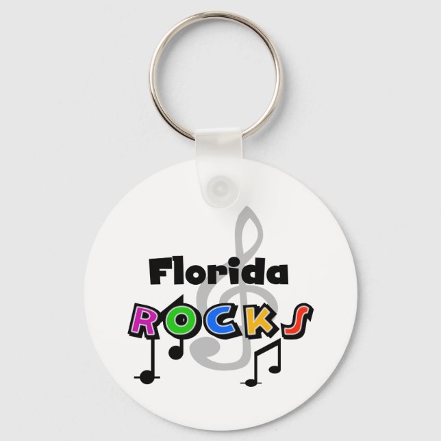 Porte-clés Floride Rocks (Recto)