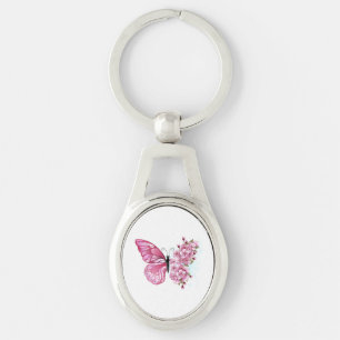 Porte-clés Flower Butterfly