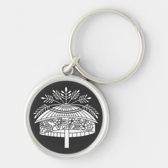 Porte-clés Flower hat (Devant)