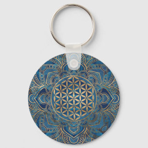 Porte-clés Flower of Life in Lotus