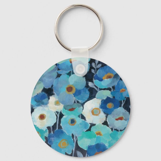 Porte-clés Flowers d'Indigo (Recto)