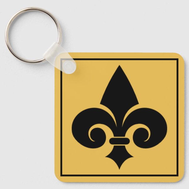 Porte-clés Fluer De Lis Porte - clé (Recto)