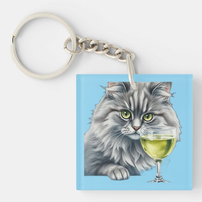 Porte-clés Fluffy  Friend and Absinthe (Devant)
