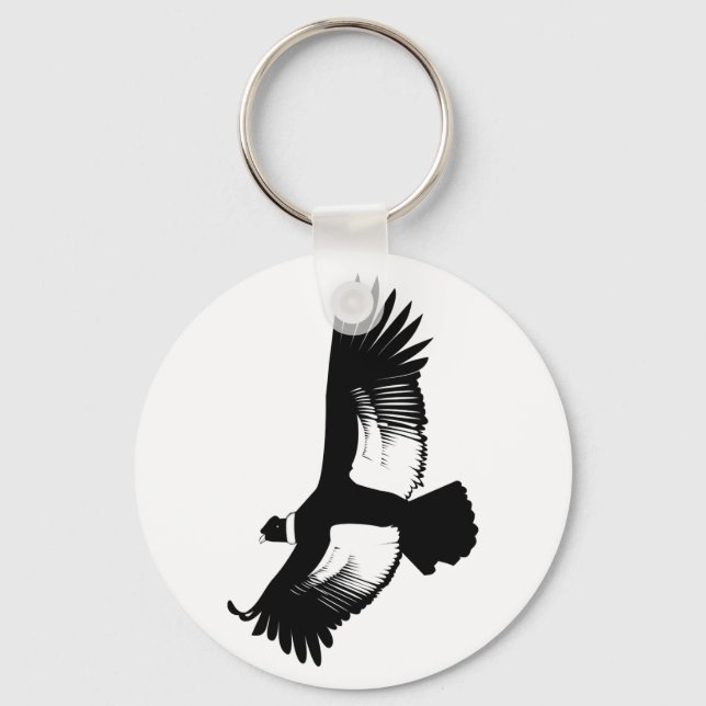 Porte-clés Flying Andean Condor (Recto)