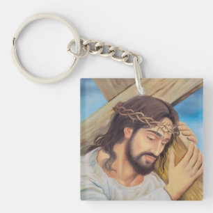 Porte-clés Foi chrétienne Jésus Christ