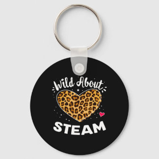 Porte-clés Folle de la brigade Steam Leopard Stem Byck à l'éc