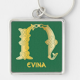 Porte-clés Fond décoratif du 16e siècle Celtic N