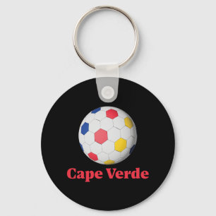 Porte-clés football cap-verdien