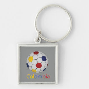 Porte-clés footballeur colombien