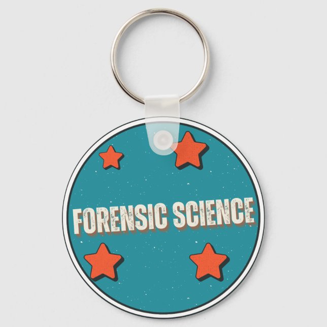 Porte-clés Forensic Science (Recto)
