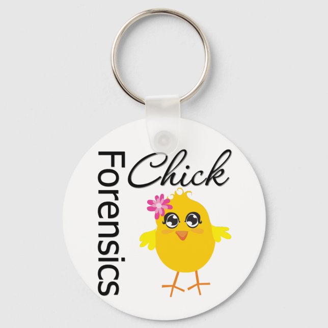 Porte-clés Forensics Chick (Recto)