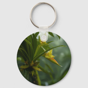 Porte-clés Forêt de pluie de l'Orchidée Jaune