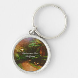 Porte-clés Forêt de Whakarewarewa, Rotorua, Nouvelle-Zélande