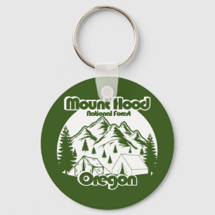 Porte-clés Forêt nationale de Mount Hood vintage