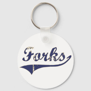 Porte-clés Forks Washington Classic Design