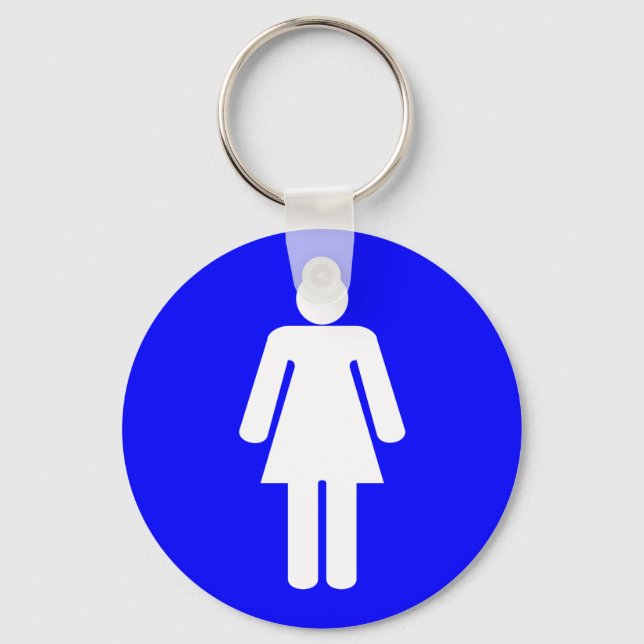 Porte-clés Forme de femme (Recto)