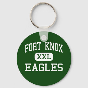 Porte-clés Fort Knox - Eagles - hauts - fort Knox Kentucky