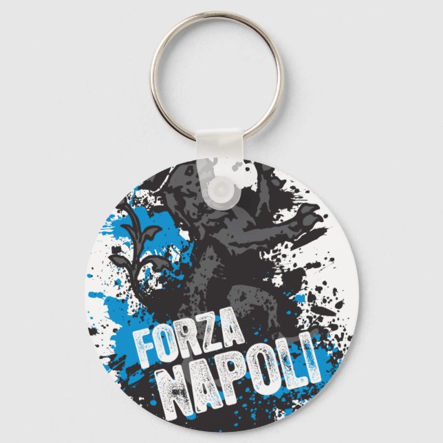 Porte-clés Forza Napoli (Recto)