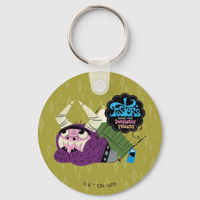 Porte-clés Foster's Home for Imaginary Friends | Sous lit (Recto)
