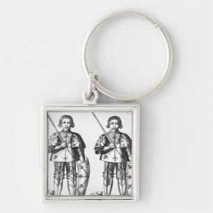 Porte-clés Foulques III Nerra   et Geoffroy II Martel