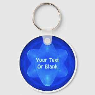 Porte-clés Fractal Bluestar