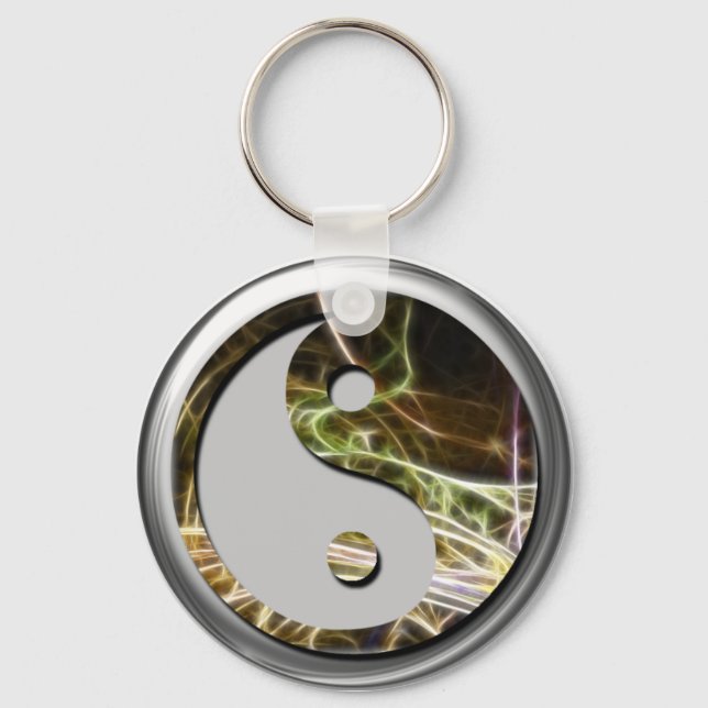 Porte-clés Fractal YingYang Porte - clé (Recto)