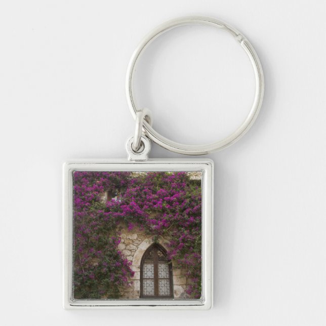 Porte-clés France, Provence, Èze. Rose vif (Devant)