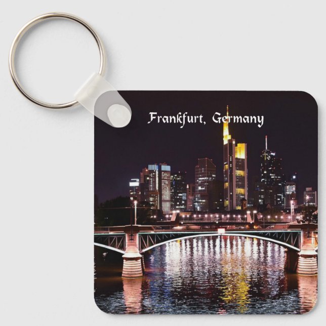 Porte-clés Francfort, Allemagne (Recto)