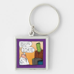 Porte-clés Frankensteins Doctor Cartoon