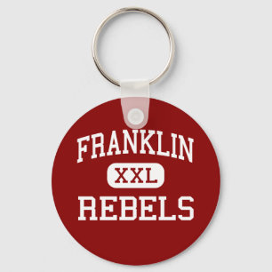 Porte-clés Franklin - rebelles - haut - Franklin Tennessee