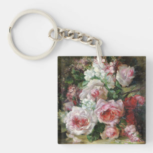 Porte-clés Frans Verhas Bouquet Vintage Rose