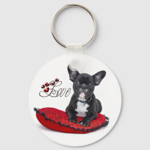 Porte-clés French Bull Dog - Français - Amour