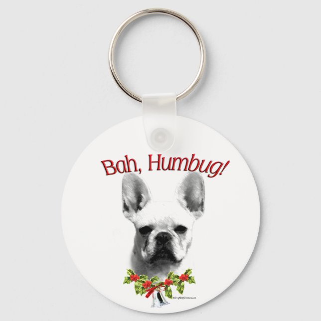Porte-clés Frenchie Bah Humbug Porte - clé (Recto)