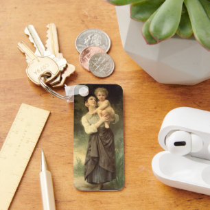 Porte-clés Frère et Sœur par William Adolphe Bouguereau