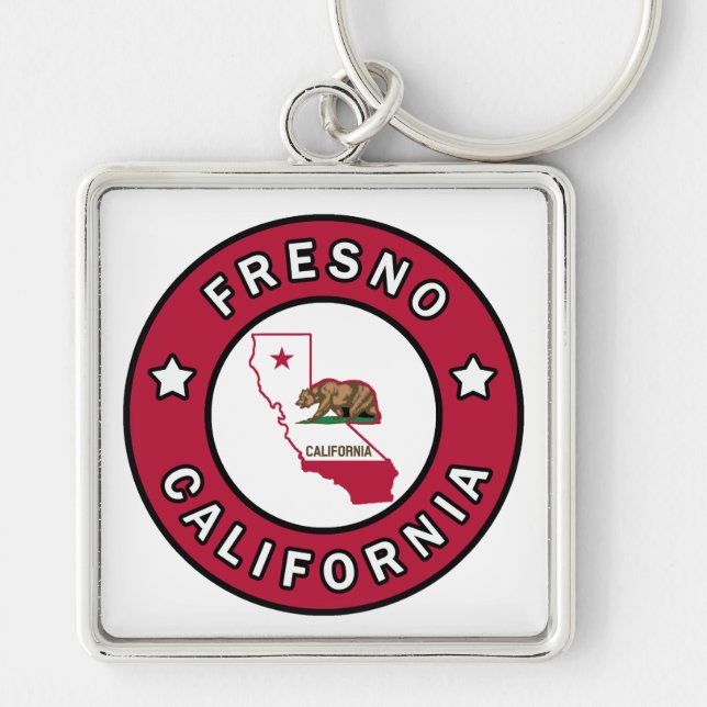 Porte-clés Fresno Californie (Devant)