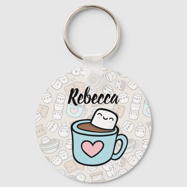 Porte-clés Friandises de guimauve (Recto)