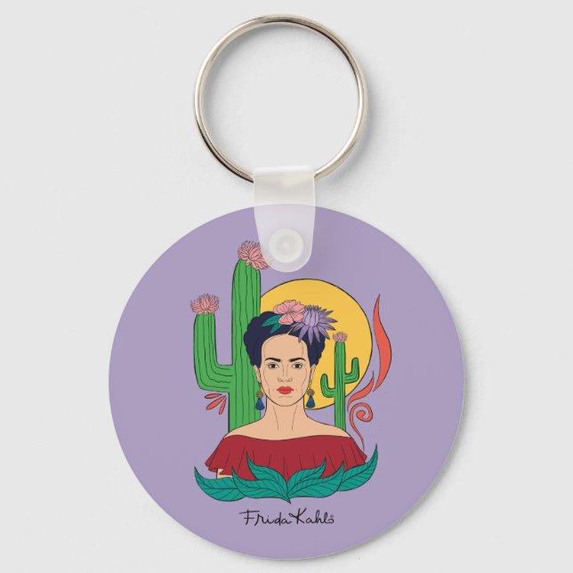 Porte-clés Frida Kahlo Desert Graphic (Recto)